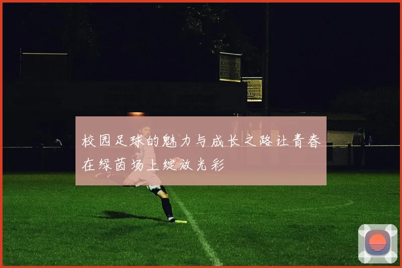 校园足球的魅力与成长之路让青春在绿茵场上绽放光彩